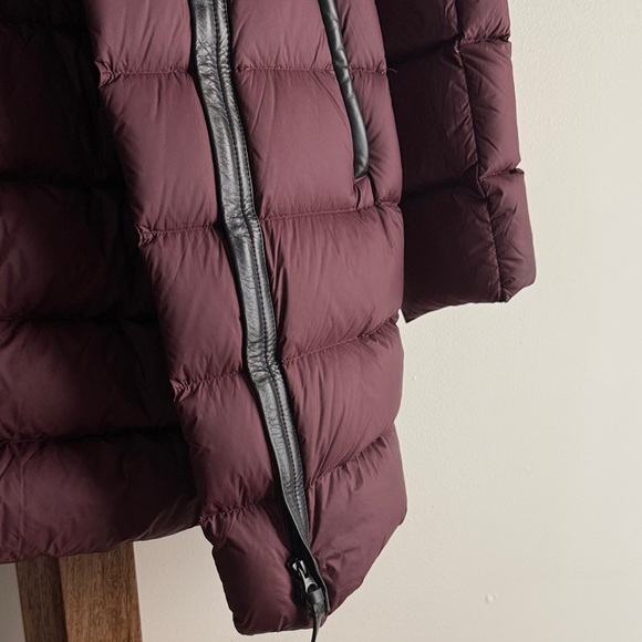Mackage Deep Burgundy Puffer Jacket - Picture 3 of 5